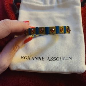 Roxanne Assoulin jeweled color block bracelet